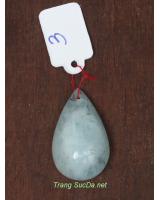 Mặt dây chuyền đá aquamarine aqua3