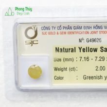 Viên đá sapphire vàng SPV2-G49262