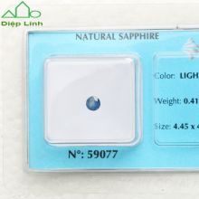 Viên đá sapphire xanh biển spx0.41-59077