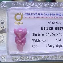 Hồ ly đá quý Ruby G52670