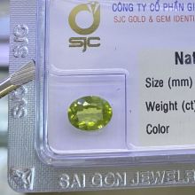 Viên đá peridot ngọc olivin G61161