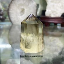 Trụ đá Thạch Anh Khói smoky quartz Thiên Nhiên
