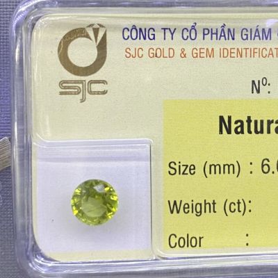 Viên đá peridot ngọc olivin G88884