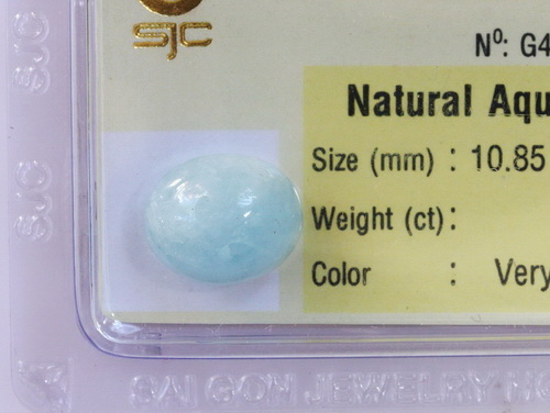 Ngoc xanh bien aquamarine