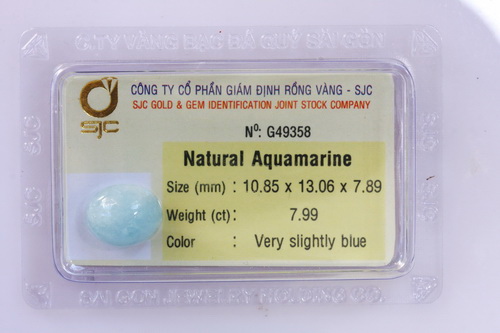 Ngoc xanh bien aquamarine