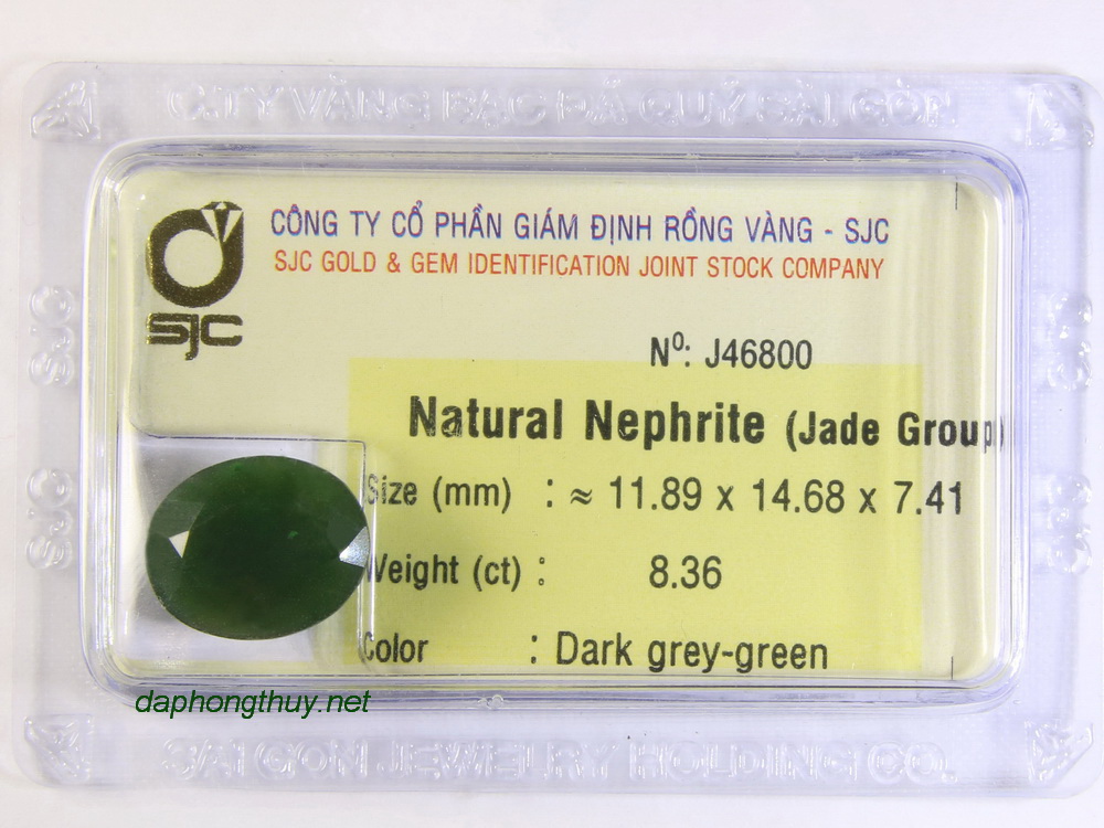 Vien da ngoc bich nephrite