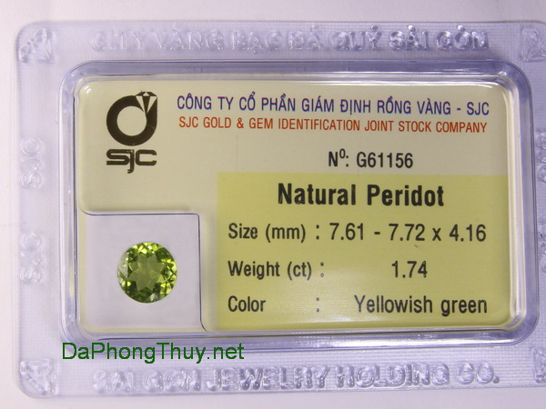 Da peridot ngoc olivin