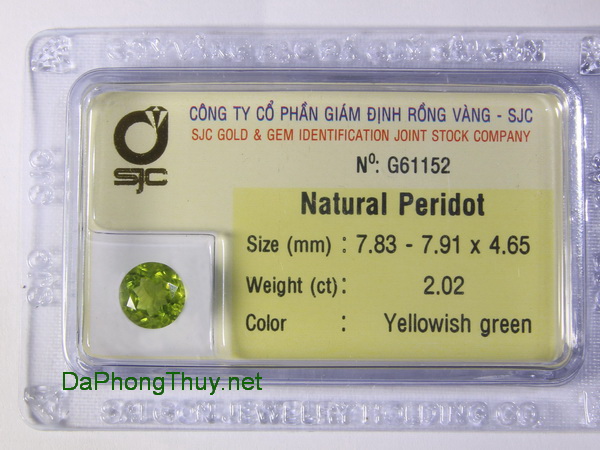 Da peridot ngoc olivin