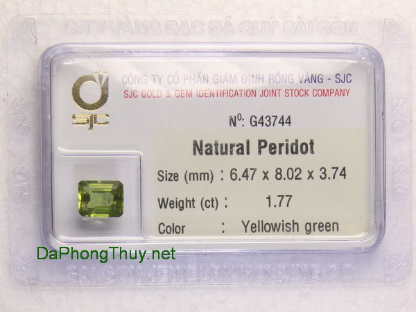 Da peridot ngoc olivin