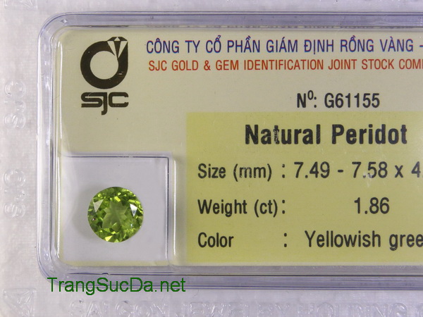 Da peridot ngoc olivin