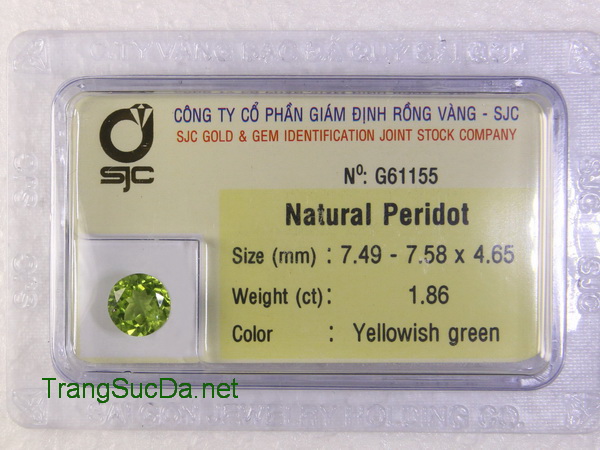 Da peridot ngoc olivin