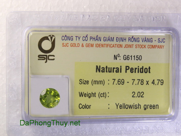 Da peridot ngoc olivin