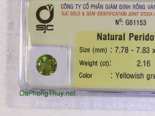 Da peridot ngoc olivin