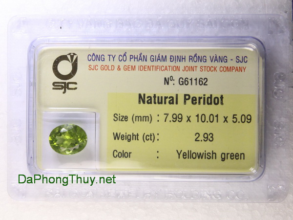 Da peridot ngoc olivin