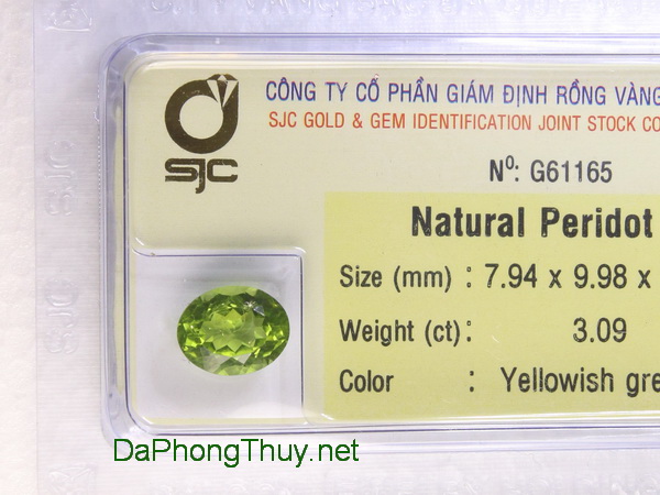 Da peridot ngoc olivin