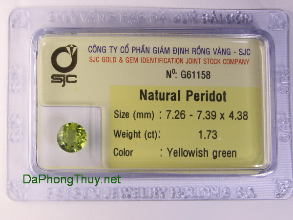 Da peridot ngoc olivin