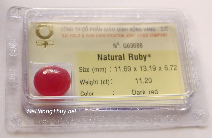 Da ruby hong ngoc thien nhien