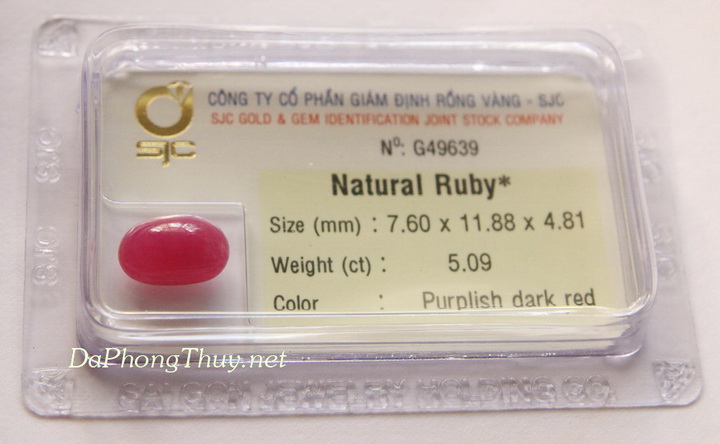 Da ruby hong ngoc thien nhien