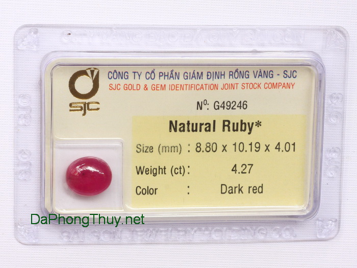 Da ruby hong ngoc Da ruby hong ngoc