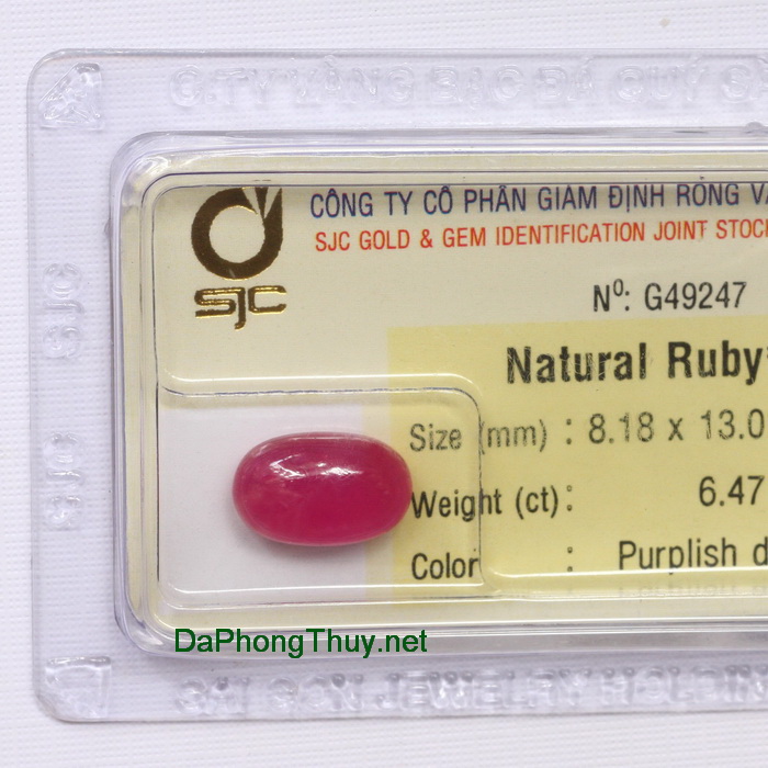 Da ruby hong ngoc Da ruby hong ngoc