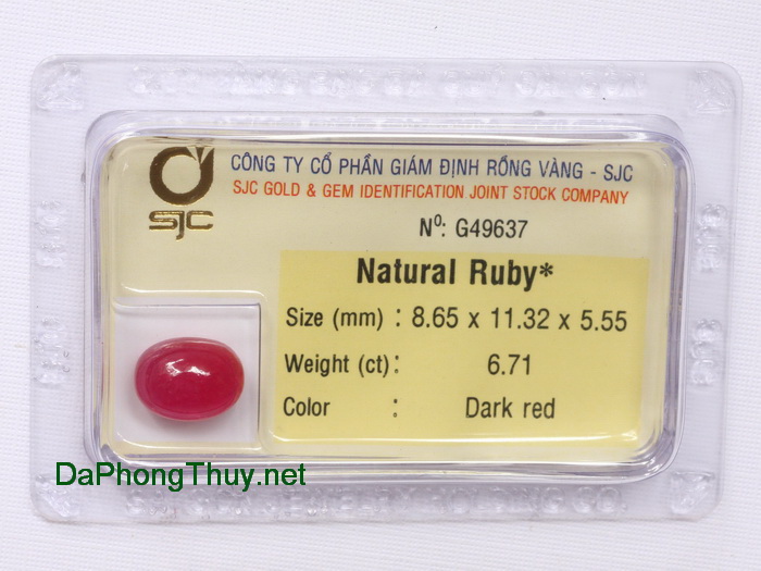Da ruby hong ngoc Da ruby hong ngoc