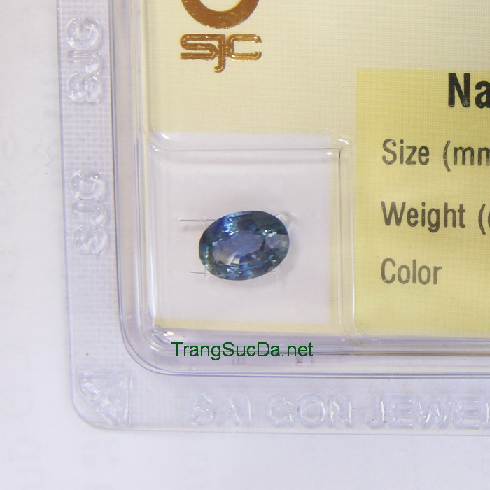 Da sapphire xanh bien Da sapphire xanh bien
