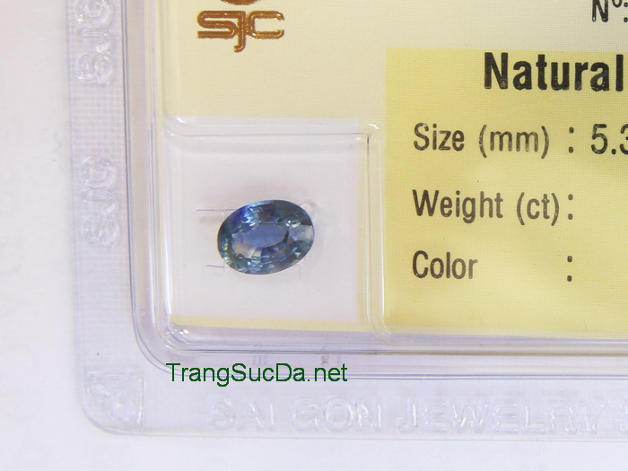 Da sapphire xanh bien Da sapphire xanh bien