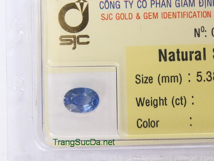 Da sapphire xanh bien Da sapphire xanh bien