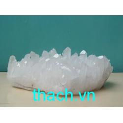 Khối đá thạch anh trắng phong thủy TR04