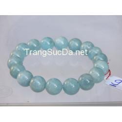 Vòng tay đá phong thủy Aquamarine 11li AQ9