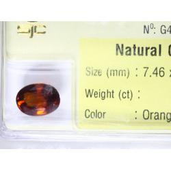 Viên đá garnet phong thủy GARNET3.34