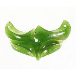 Mặt ngọc bích nephrite jade DNBM32