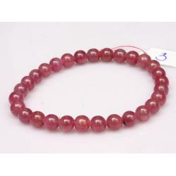 Chuỗi tay đá phong thủy ruby RBC3