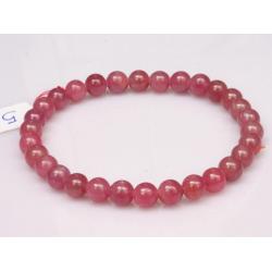 Chuỗi tay đá phong thủy ruby RBC5