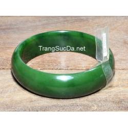 Vòng đá ngọc bích nephrite DNBV12