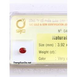 Viên đá quý ruby lục yên RB0.58