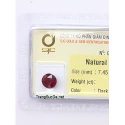 viên đá garnet ngọc hồng lựu GARNET2.76