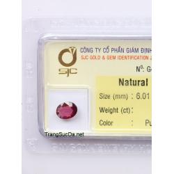 viên đá garnet ngọc hồng lựu GARNET1.08