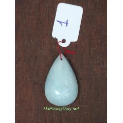 Mặt dây chuyền đá aquamarine aqua1