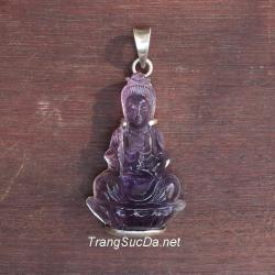 Quan Thế Âm Bồ Tát thạch anh tím TIMP07