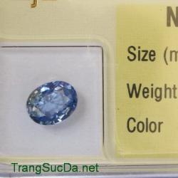 Viên đá sapphire xanh biển spx1.07-G58972