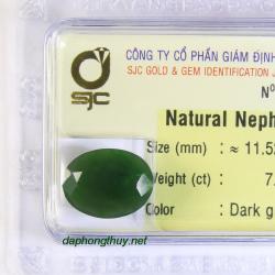 Viên đá mài giác ngọc bích nephrite J46803