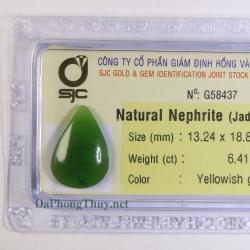 Viên đá ngọc bích nephrite G58437