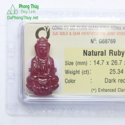 Quan Thế Âm Bồ Tát Ruby G68769