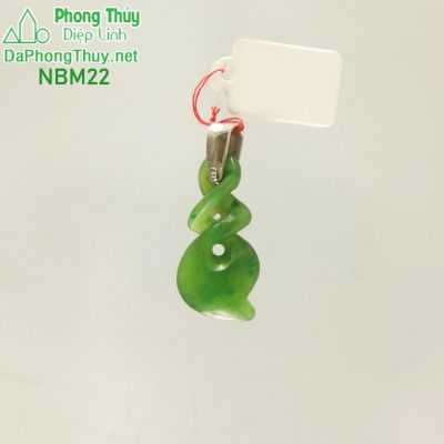 Mặt đá ngọc bích phong thủy NBM22