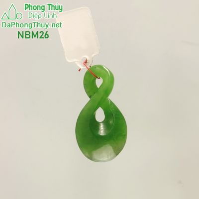 Mặt đeo ngọc bích vĩnh cửu NBM26