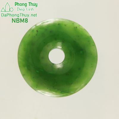 Ngọc bội đá ngọc bích nephrite NBM8