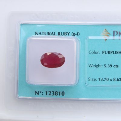 Viên đá quý phong thủy tự nhiên Ruby RBG5.39