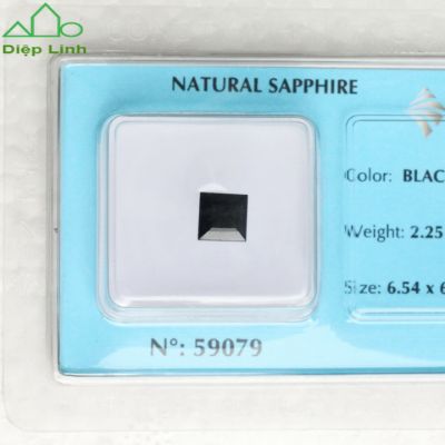 Viên đá sapphire đen SPD2.25-59079