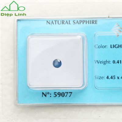 Viên đá sapphire xanh biển spx0.41-59077